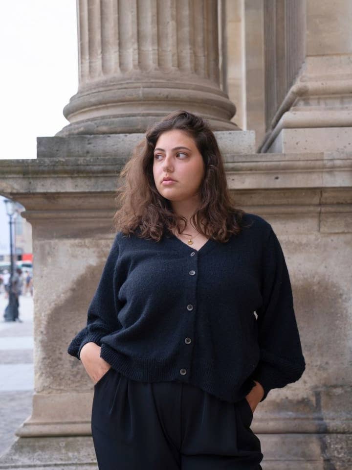 BELLA BLUE - Vendita all'ingrosso Cardigan - Donna - Cardigan in lana e cotone - PU-18