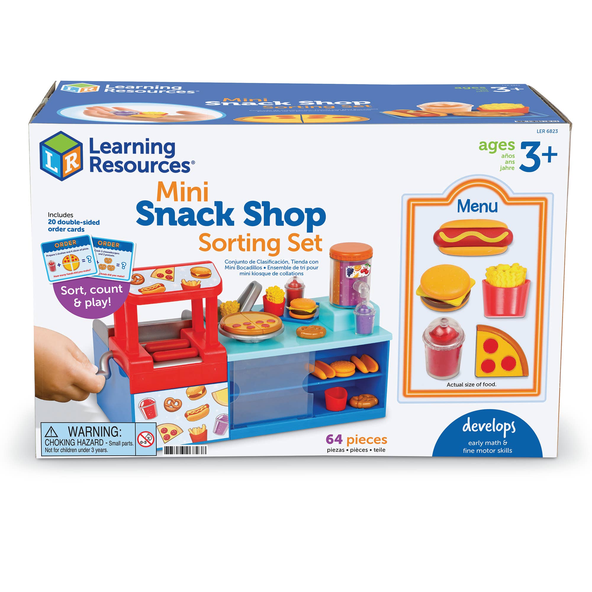 Learning Resources - Wholesale Toy Set - Kids - Mini Snack Shop Sorting Set3
