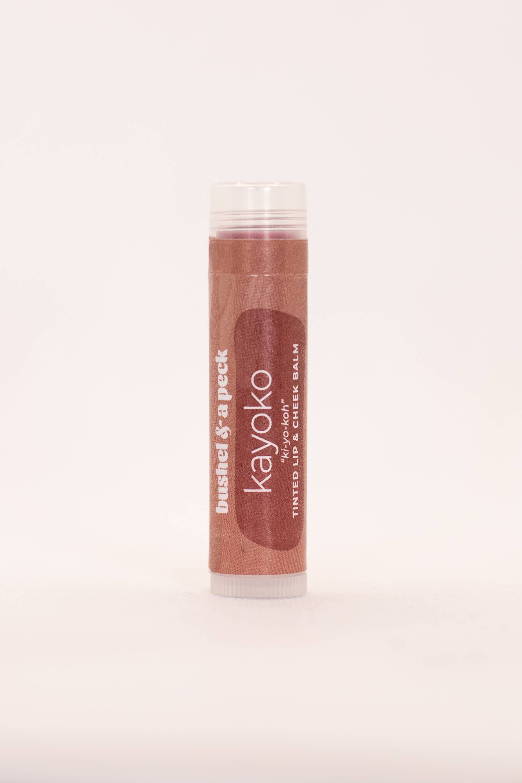 Bushel & a Peck Organic Skincare and Beauty - Wholesale Lip Stain/Dye/Tint - Mini Kayoko Tinted Lip + Cheek Balm3