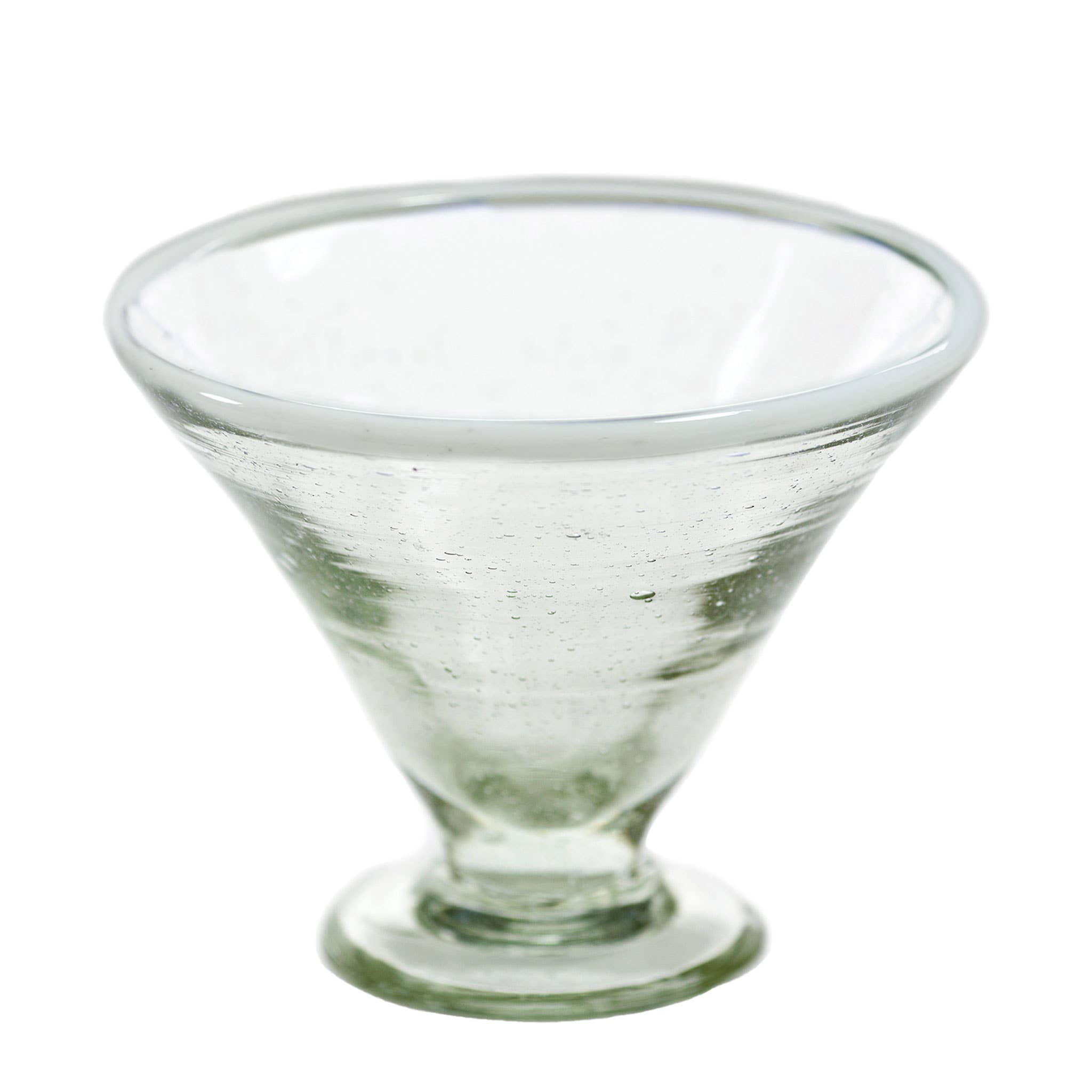 Sobremesa - Vente Verres à cocktail/alcool - Verre à Margarita à Bord Blanc | Soufflé à la Main | Verrerie Recyclée3