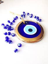 Evileyefavor - Wholesale Ornament - Large Gold Evil Eye Bead, 13cm1
