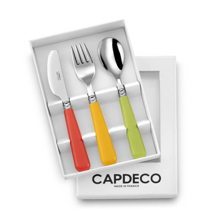 Helios Farverige Bestik - Helios - Børnesæt - M1 for engroshandel hos Capdeco