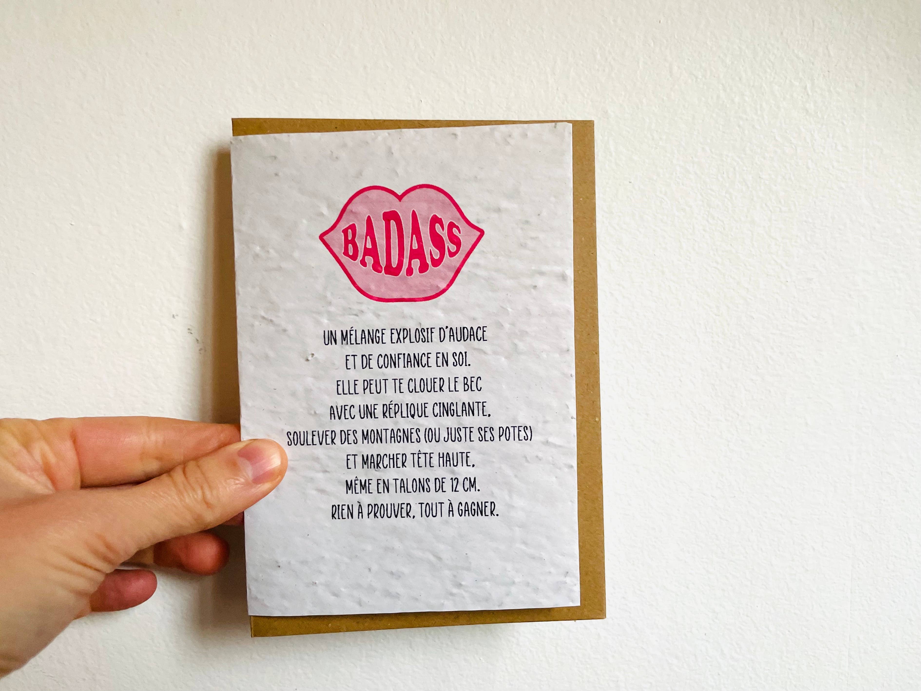 Sochizen - Wholesale Everyday Greeting Card - Badass Feminist Card0