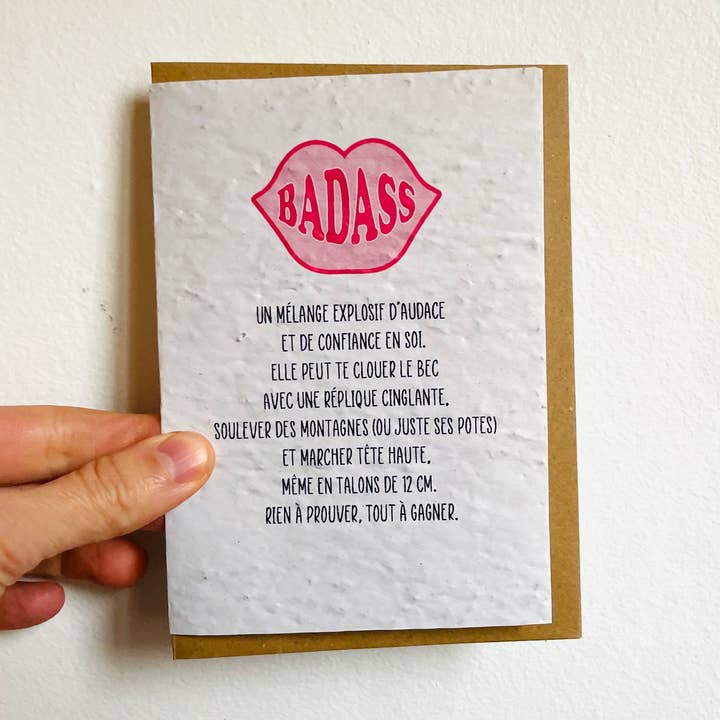 Sochizen - Wholesale Everyday Greeting Card - Badass Feminist Card0