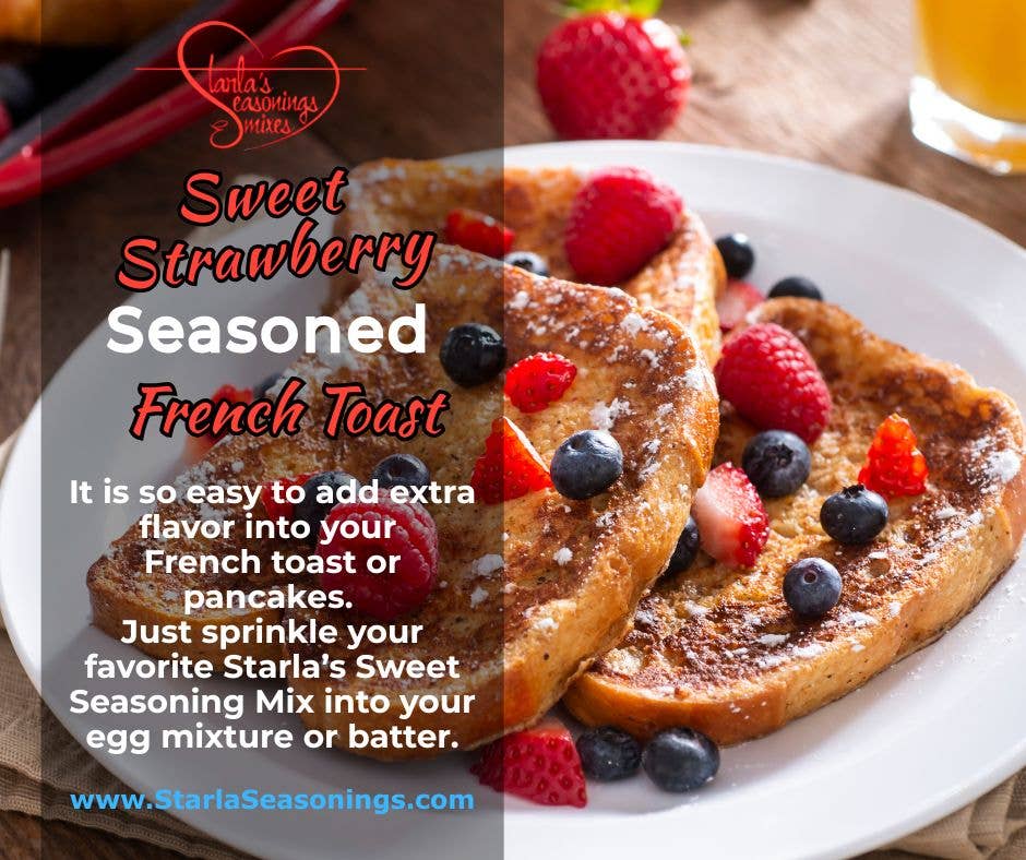 Starla's Seasonings, Dip & Mixes – wholesale Dip – Sweet Strawberry Cheesecake or Sweet Strawberry Fruit Dip2