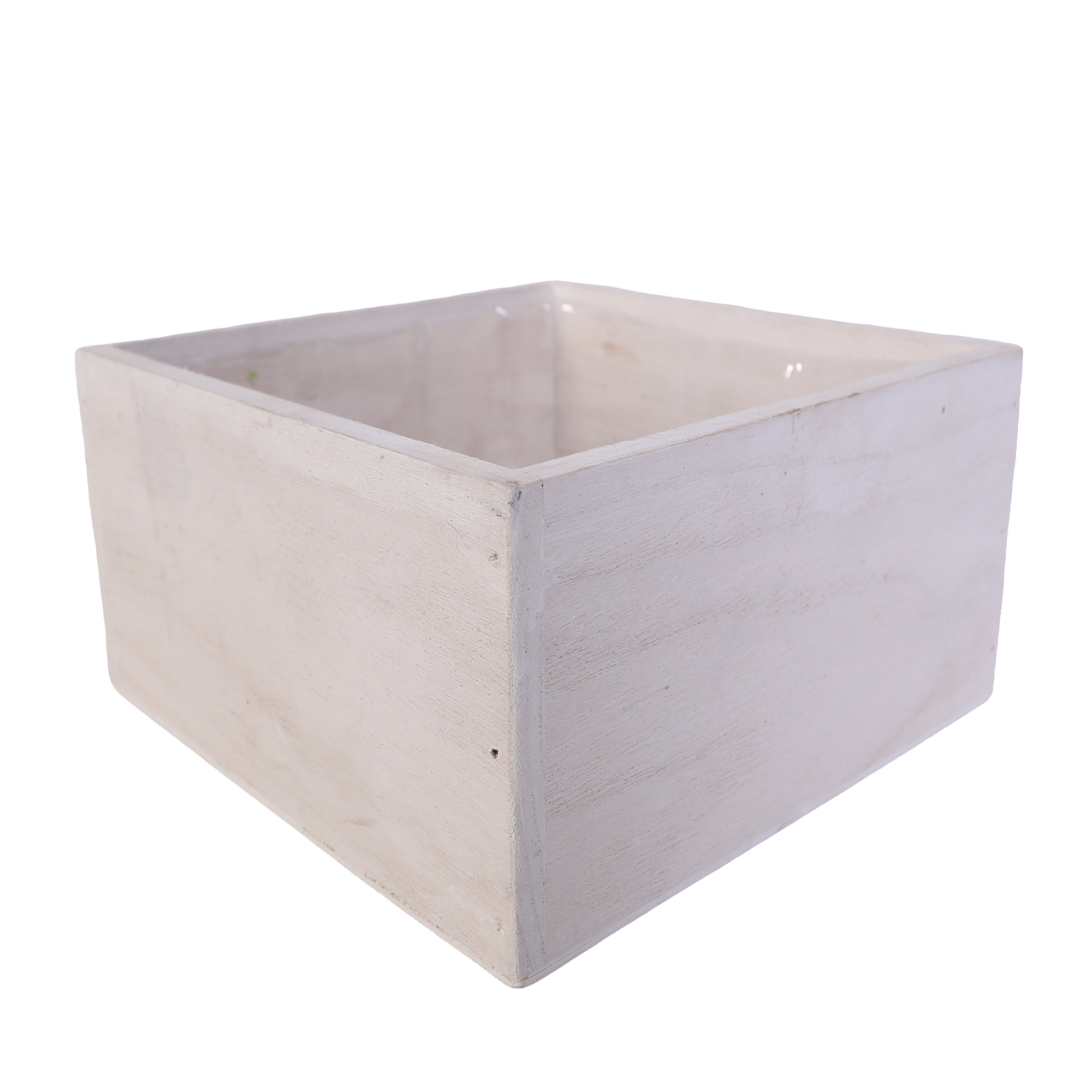 SWS BASKETS AND HOME DECOR - Wholesale Planter Box - Wood Planter Box with Liner, Square Flower & Storage Pot2
