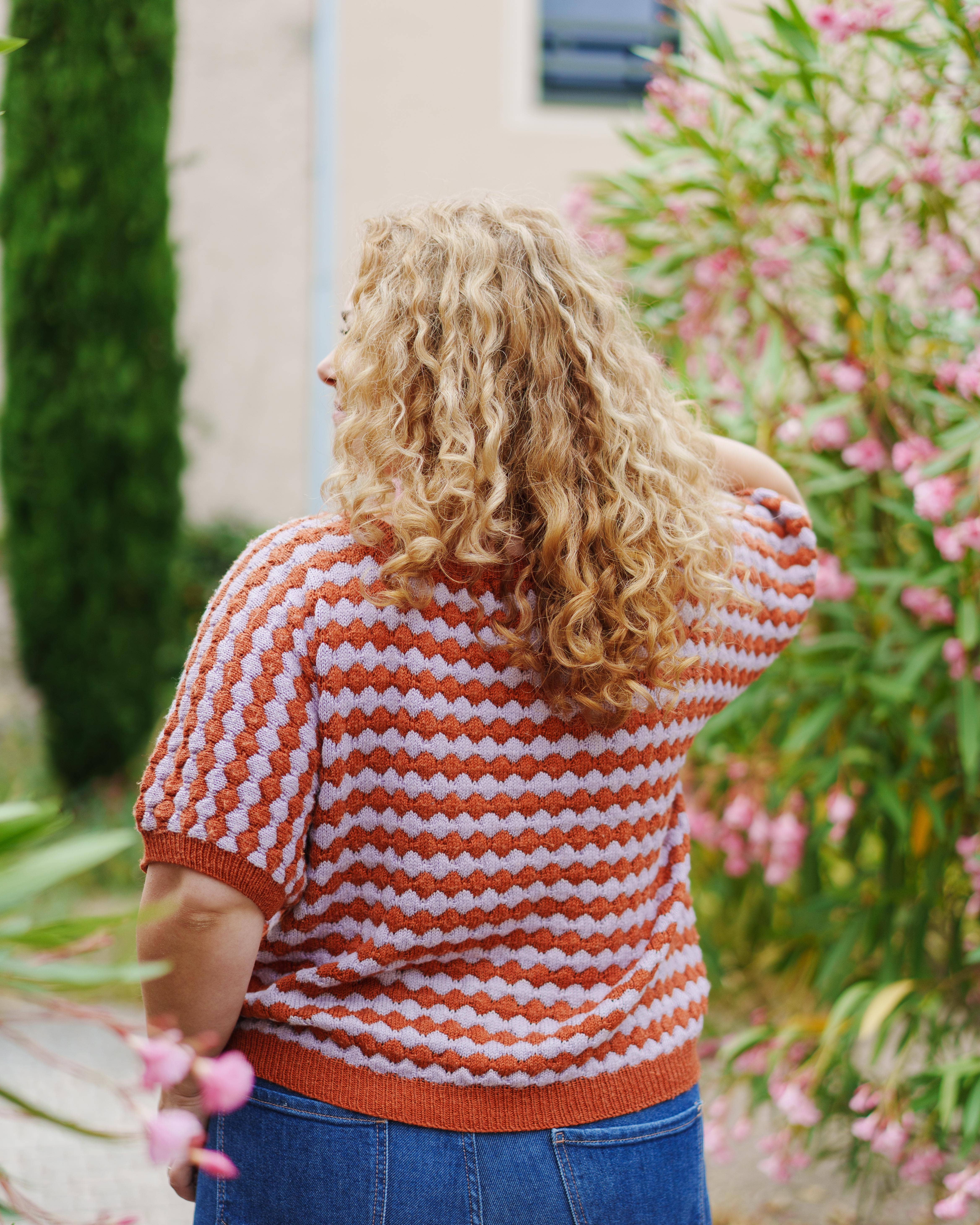 Lise Tailor - Venta al por mayor Material para punto/ganchillo - Patrón de tejido - Top Mona (niños y adultos)7