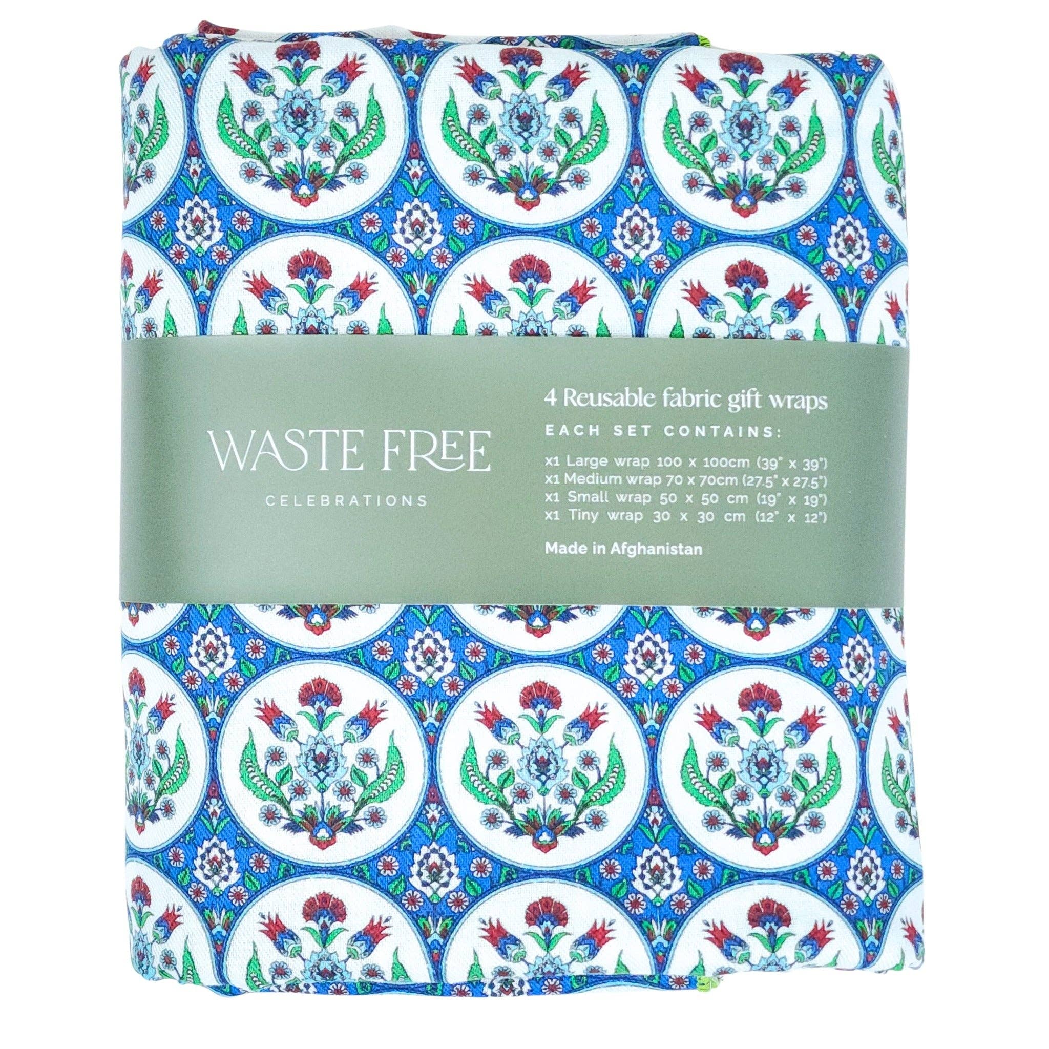 Waste Free Celebrations - Wholesale Flat Wrap - Turk Sanati - Furoshiki Gift Wrap4