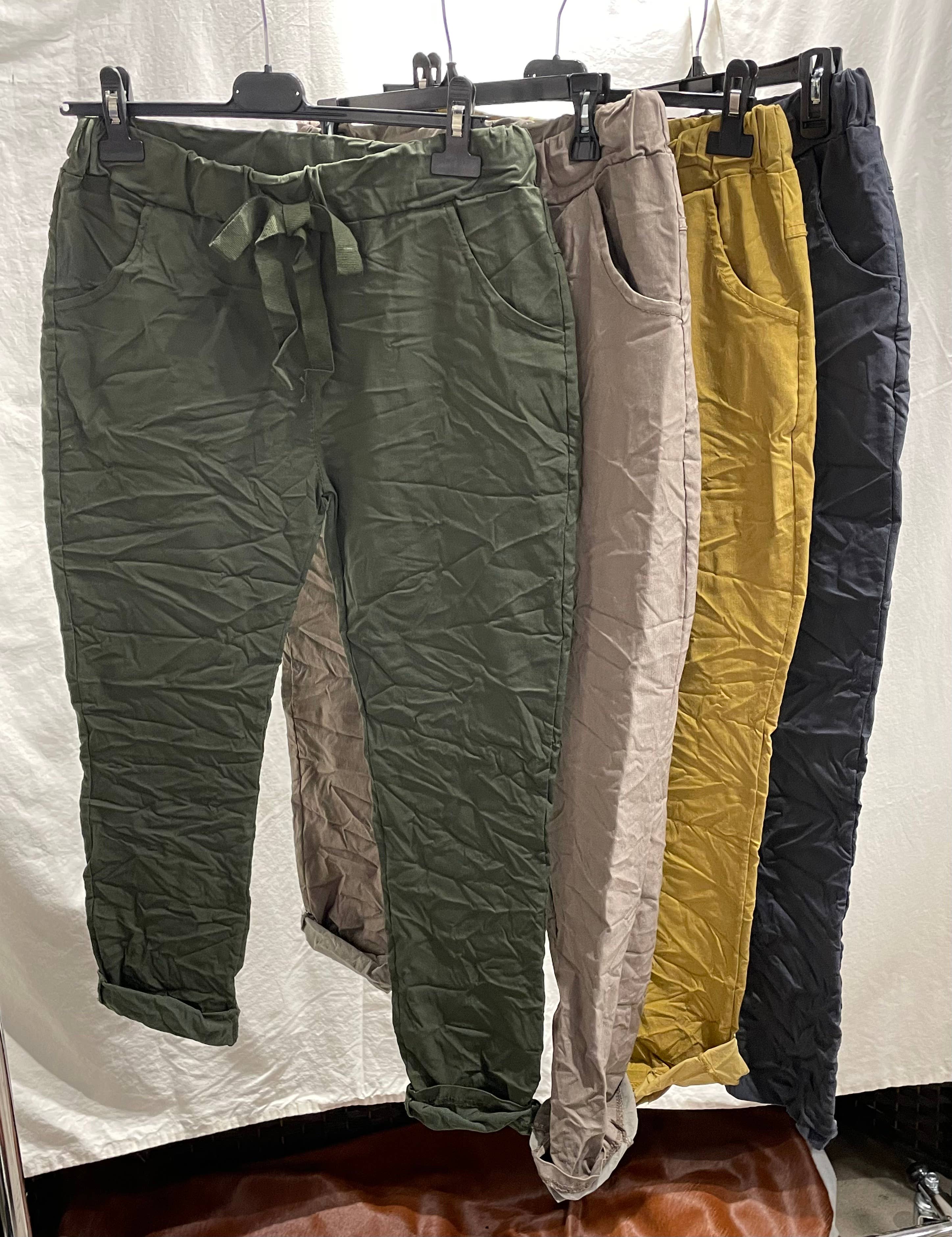 LeParisPetit by I Love Linen - Wholesale Pants - Women's -  Magic Pants with Pockets - 4 Colors0