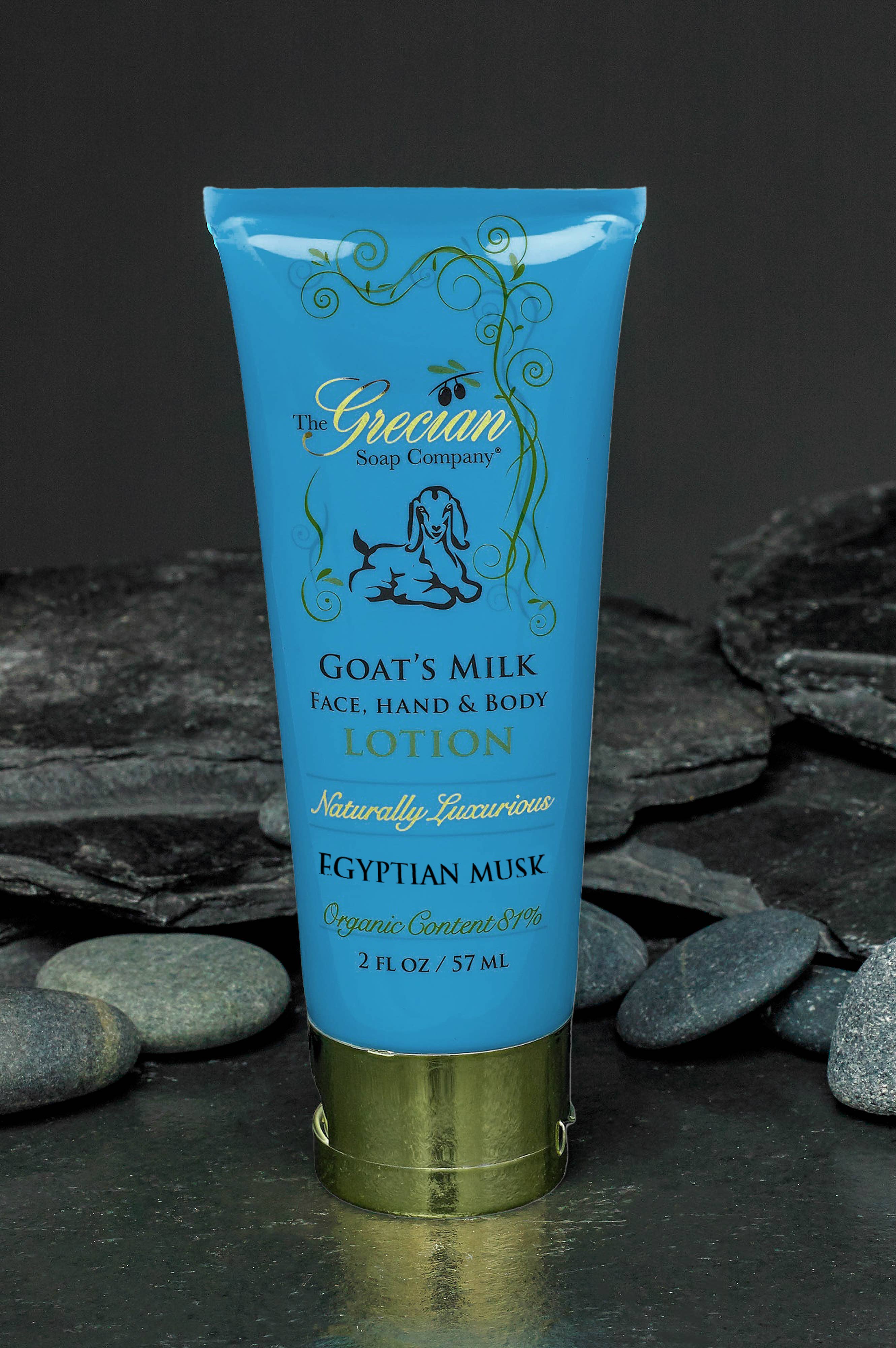 The Grecian Soap Company - Wholesale Retailer Display - Beauty & Wellness - Organic Handmade Goat's Milk Lotion Tube Display Set2