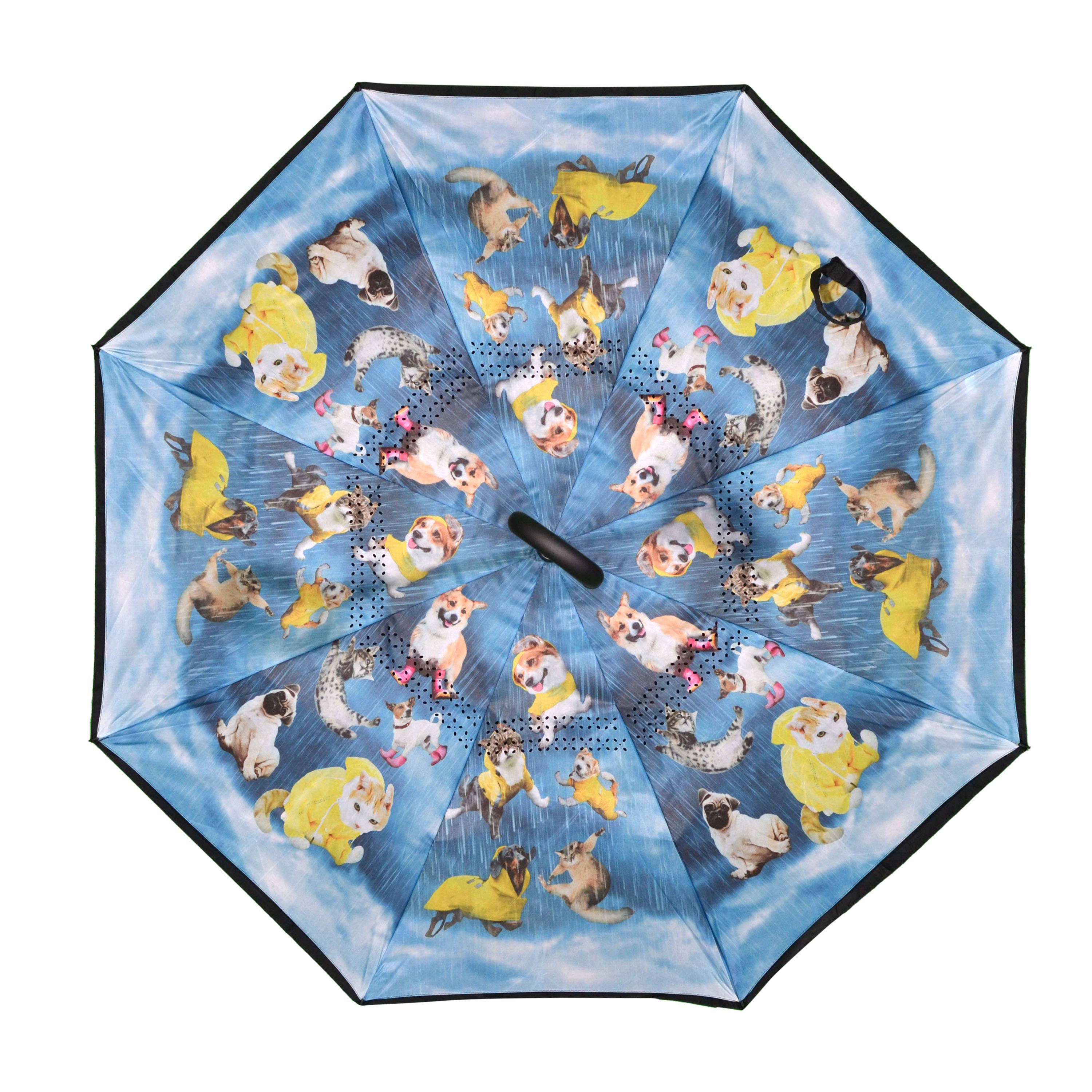 Nupouch / Nufoot - Vente Parapluie – femme - Parapluie inversé Topsy Turvy - 31 couleurs et motifs magnifiques8