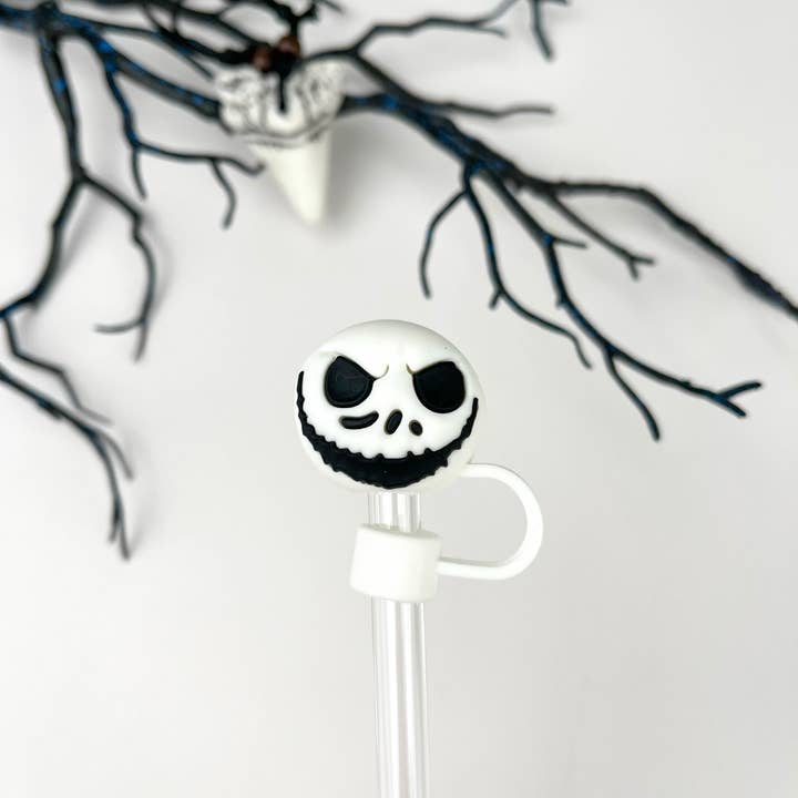 SoapElenGlen - Wholesale Drinking Straw - Ghost Straw Cover,Halloween Series Straw Topper5