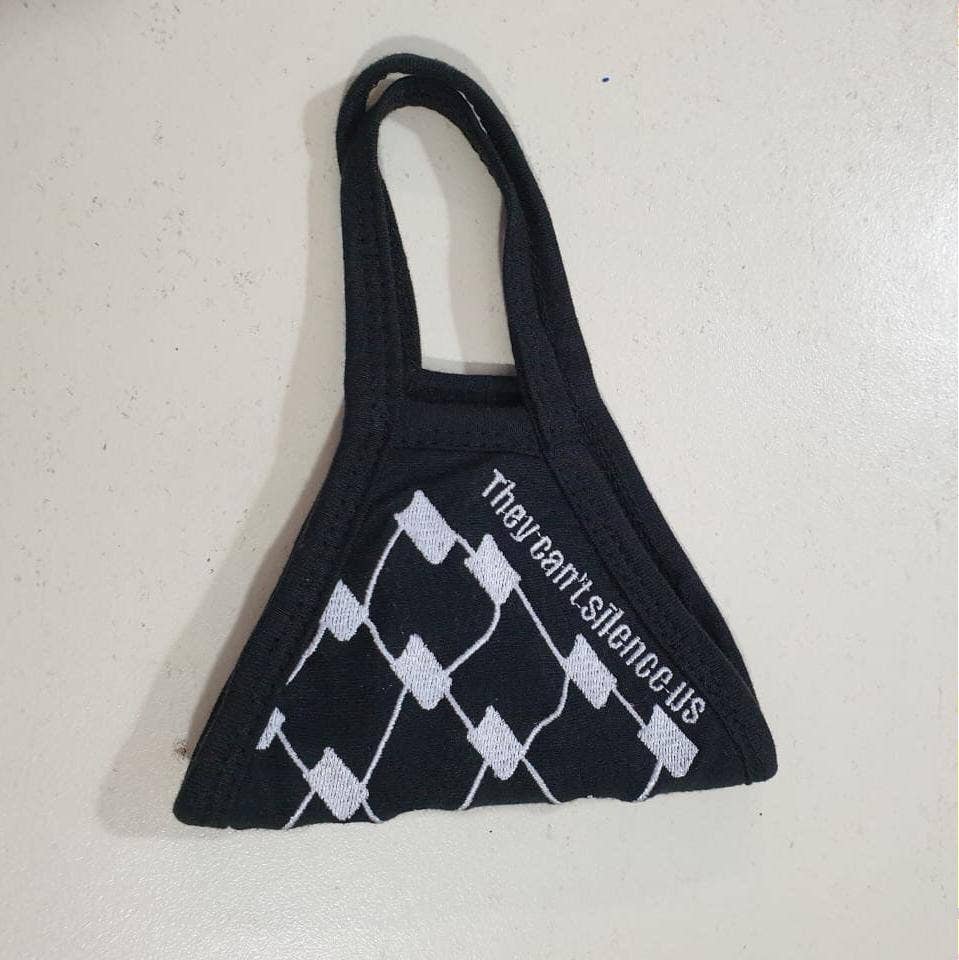 One Pulse Collective - Wholesale Non-Medical Disposable Mask - Keffiyeh Mask2