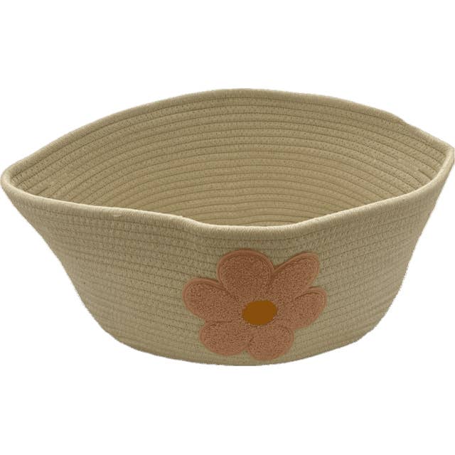 Blommig bomullsrepkorg för wholesale av Baby Bundle