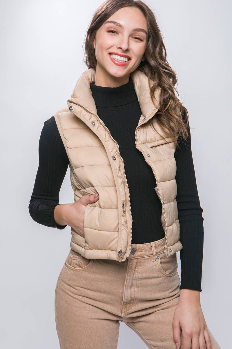 42POPS – Großhandel Oberbekleidungsweste – Damen – .Pufferweste mit Taschen19