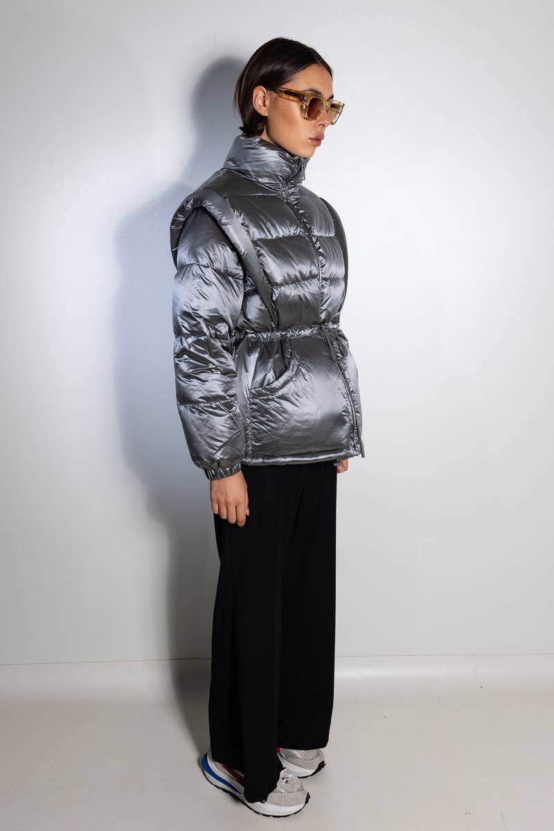 ARTFLOW - Wholesale Puffer Jacket - Women's - Detachable sleeve puffer jacket6