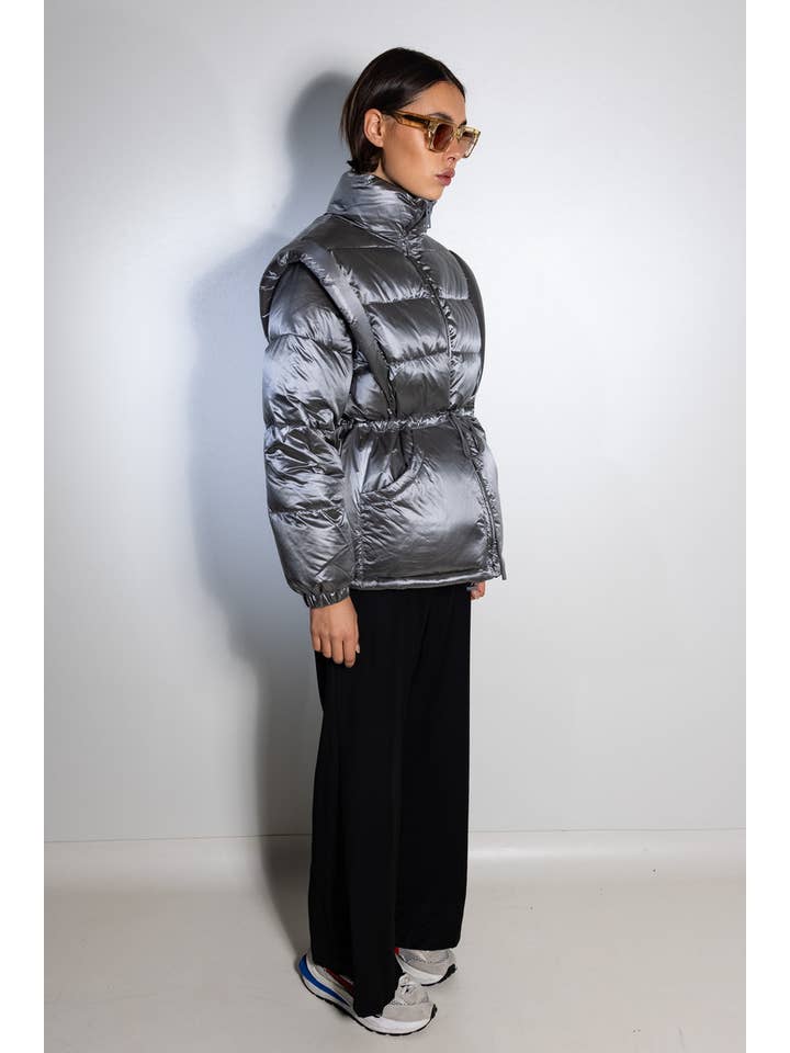 ARTFLOW - Wholesale Puffer Jacket - Women's - Detachable sleeve puffer jacket6