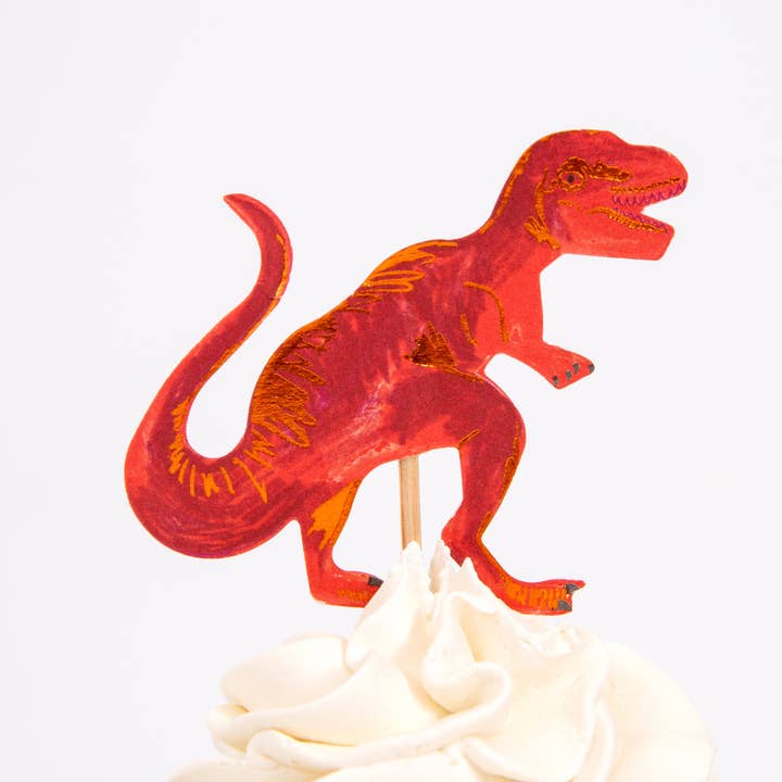 Meri Meri - Wholesale Cake/Cupcake Topper - Dinosaur Kingdom Cupcake Kit5