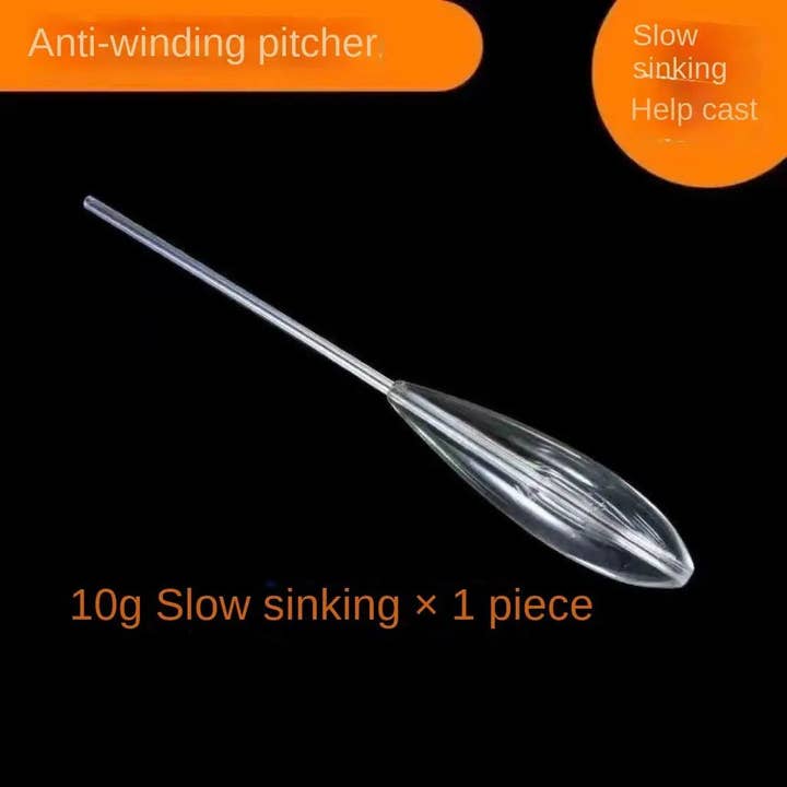 CANADA JME HEALTH NUTRITION CORP. - Wholesale Sporting Accessories - 5pcs 10-50g Sinkend Type Acrylic Fishing Float Transparent Casting Bobbers Clear Bombarda Sinking Fly Fishing Spinning Floats