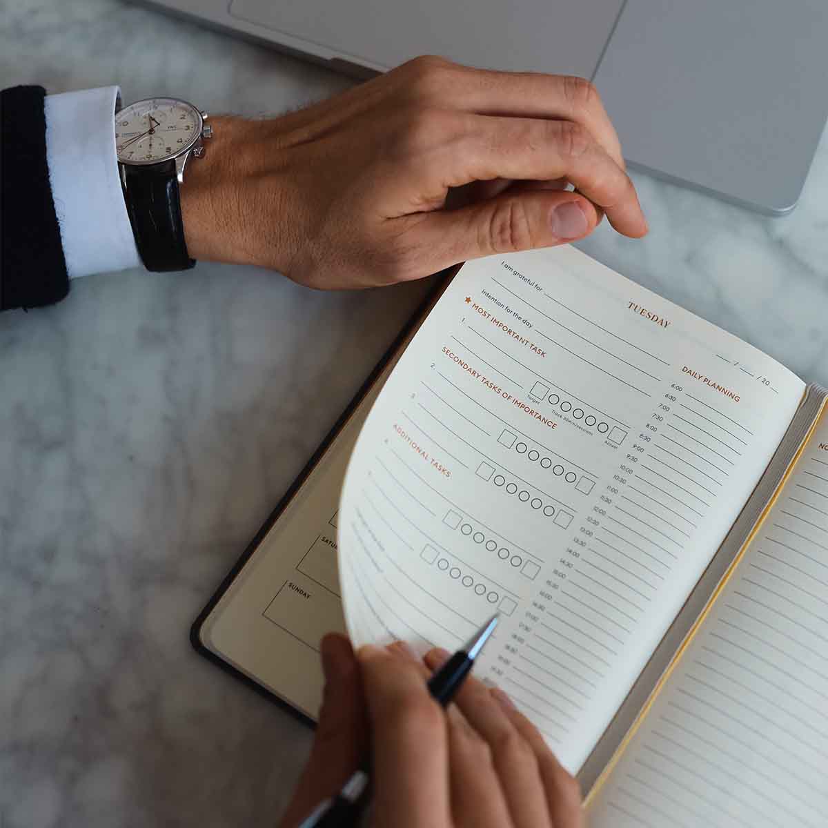 Intelligent Change - Wholesale Planner - Quarterly Productivity Planner, 90-Day Goal Setting, Guided7