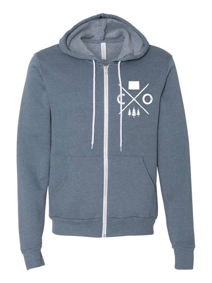 Colorado Logo Hoodie för wholesale av Homeplace Apparel