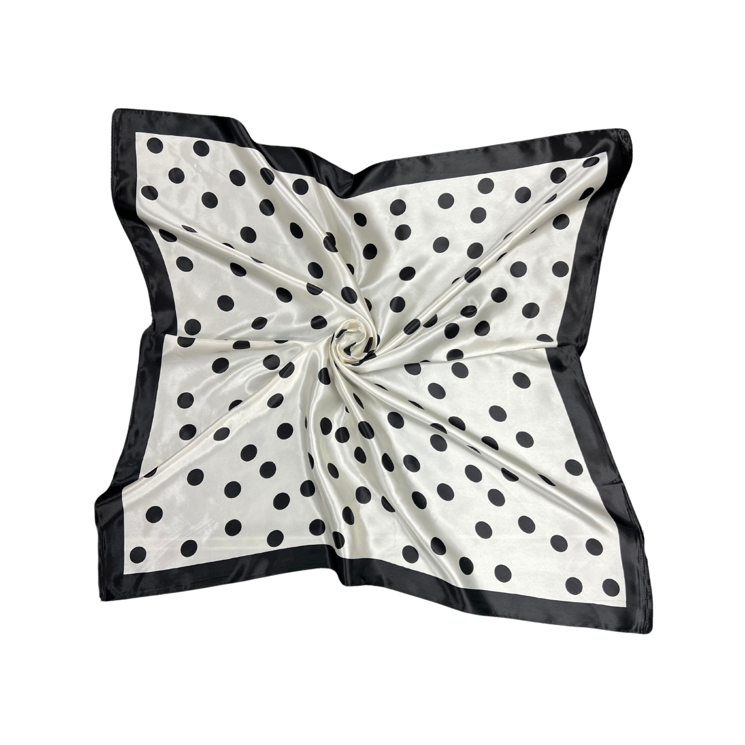 Lili Scarves (US Duty Free) - Wholesale Scarf - Women's - Polka Dot Pattern Silk Touch Square Scarf18