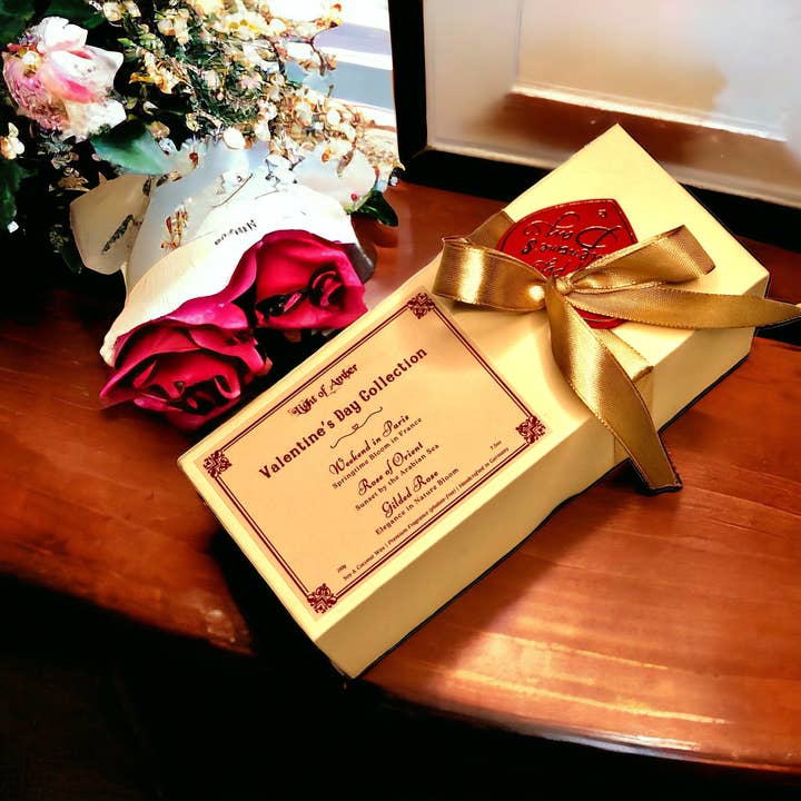 Set regalo di San Valentino per la vendita all'ingrosso da parte di Light of Amber