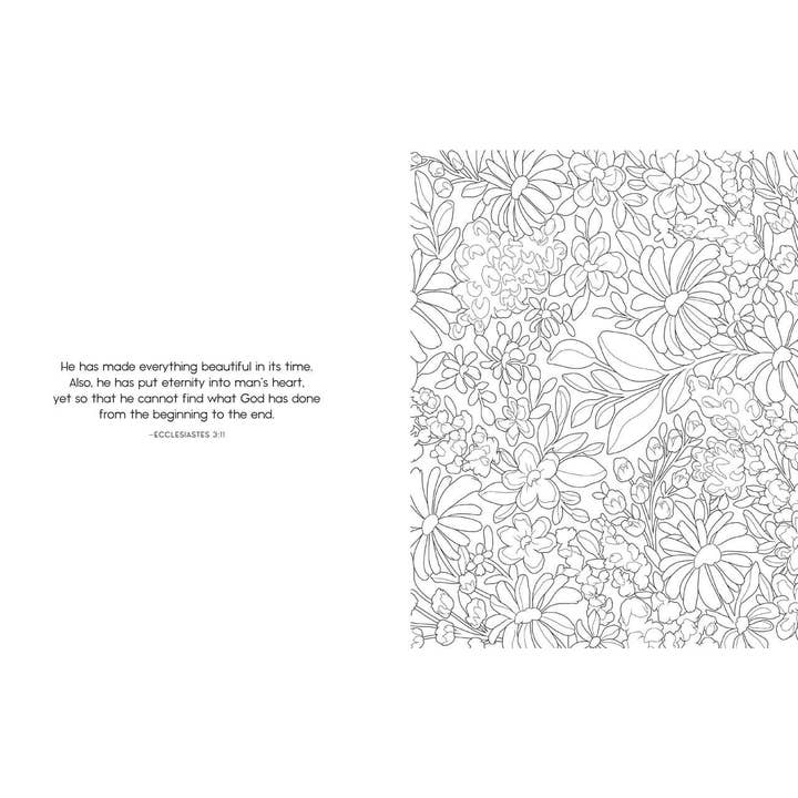 Simon & Schuster - Wholesale Coloring Book - Adult - Scriptures and Florals Coloring Book by Allison Loveall