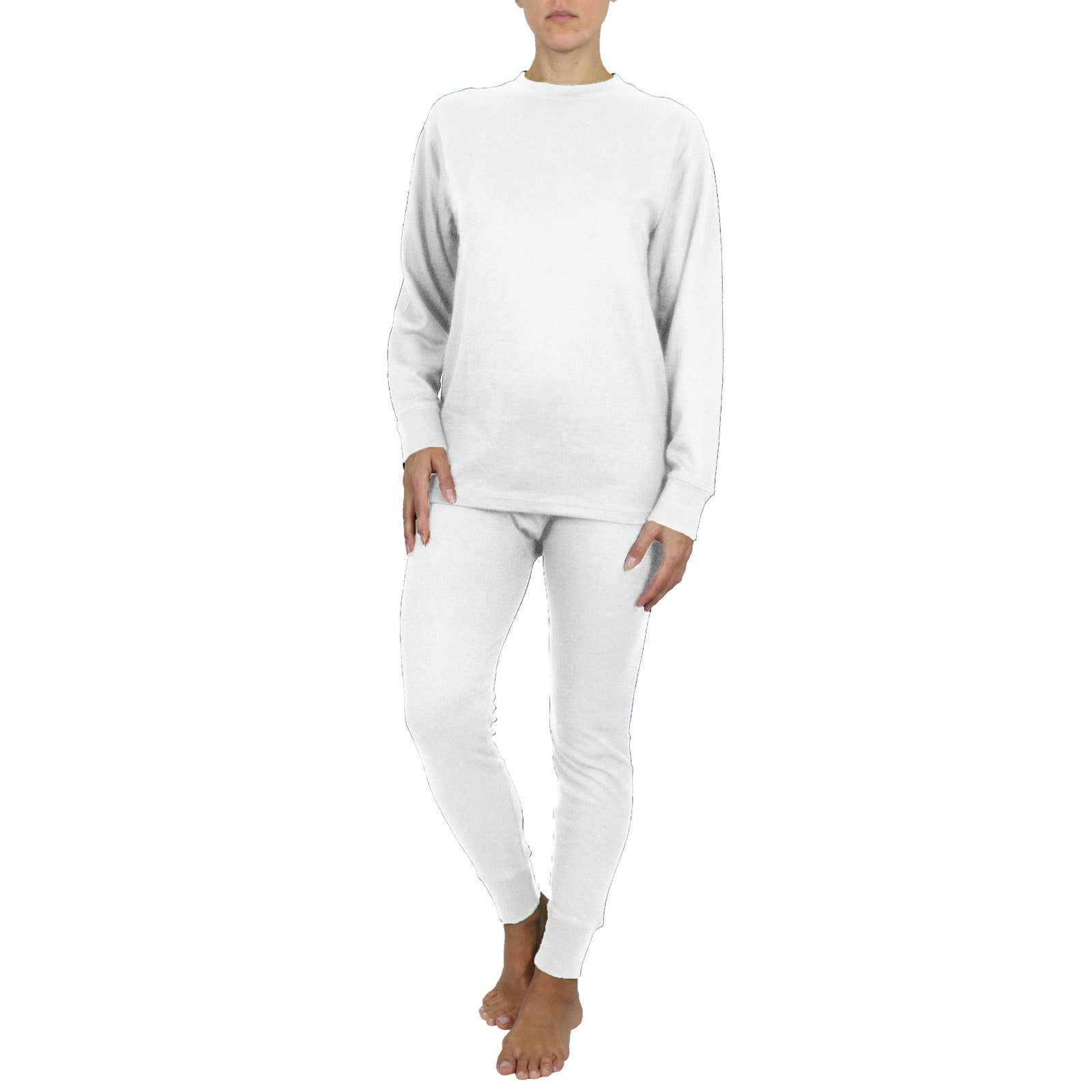 Galaxy By Harvic – Großhandel Loungewear-Set – Damen – Damen 2-teiliges leichtes Thermo-Set aus Oberteil und Unterteil5
