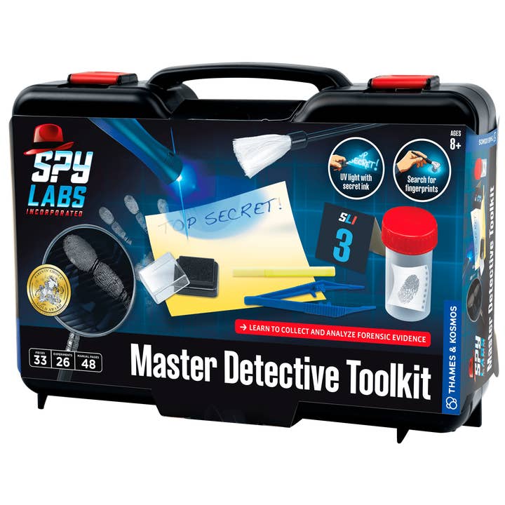 Thames & Kosmos UK LP – wholesale Toy set – Kids – Spy Labs Master Detective Toolkit - Detective Kit
