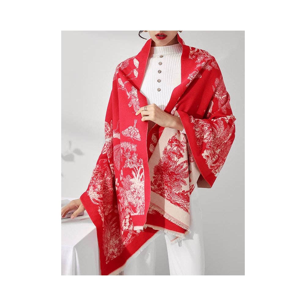 ShieldChic - Wholesale Scarf - Women's - Casual 5 Colors Imitated Cashmere Scarf4