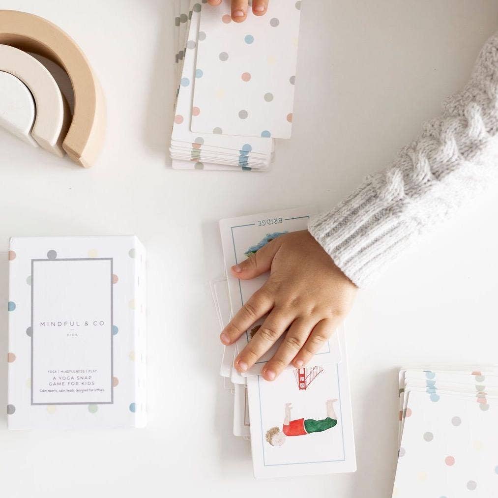 Mindful and Co Kids USA - Wholesale Card Game - Yoga Snap Game1