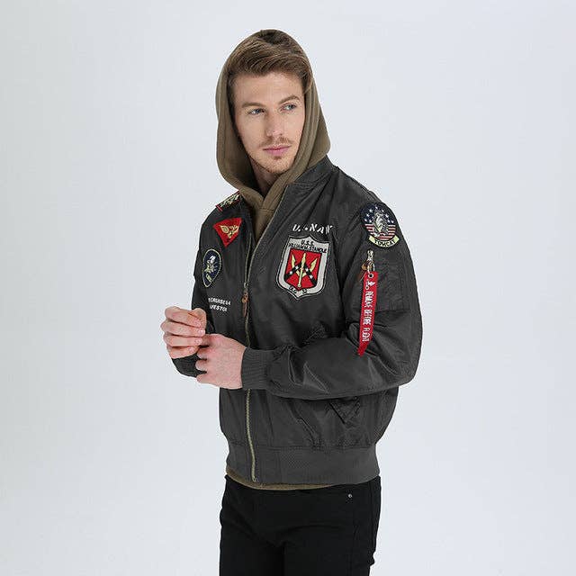 Ecovear - Wholesale Bomber Jacket - Men's - Flight Men's Bomber Jacket