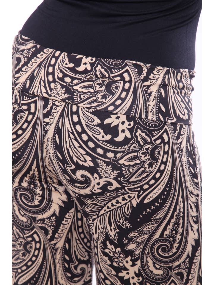 WHITE MARK - Vendita all'ingrosso Pantalone - Donna - Pantaloni Palazzo Summer Time Plus Size1