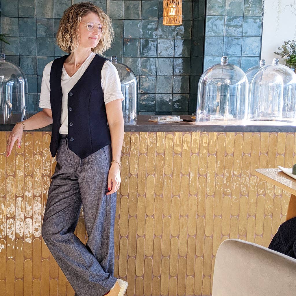 Super Bison – Kit de costura artesanal por atacado – Molde Calças Léon do 32 ao 5213