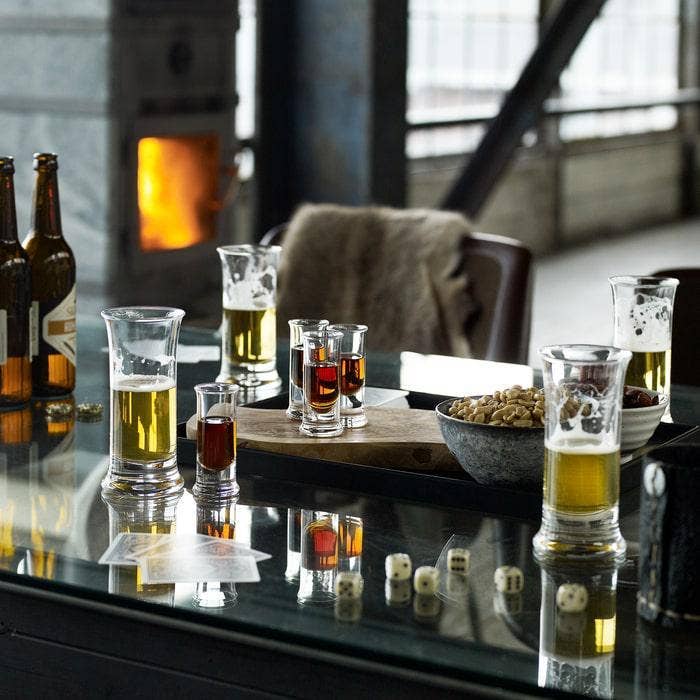 Danish Design Collective - Wholesale Shot Glass - Holmegaard - No. 5 - Mouth-Blown Shot Glass - 1.7 oz1