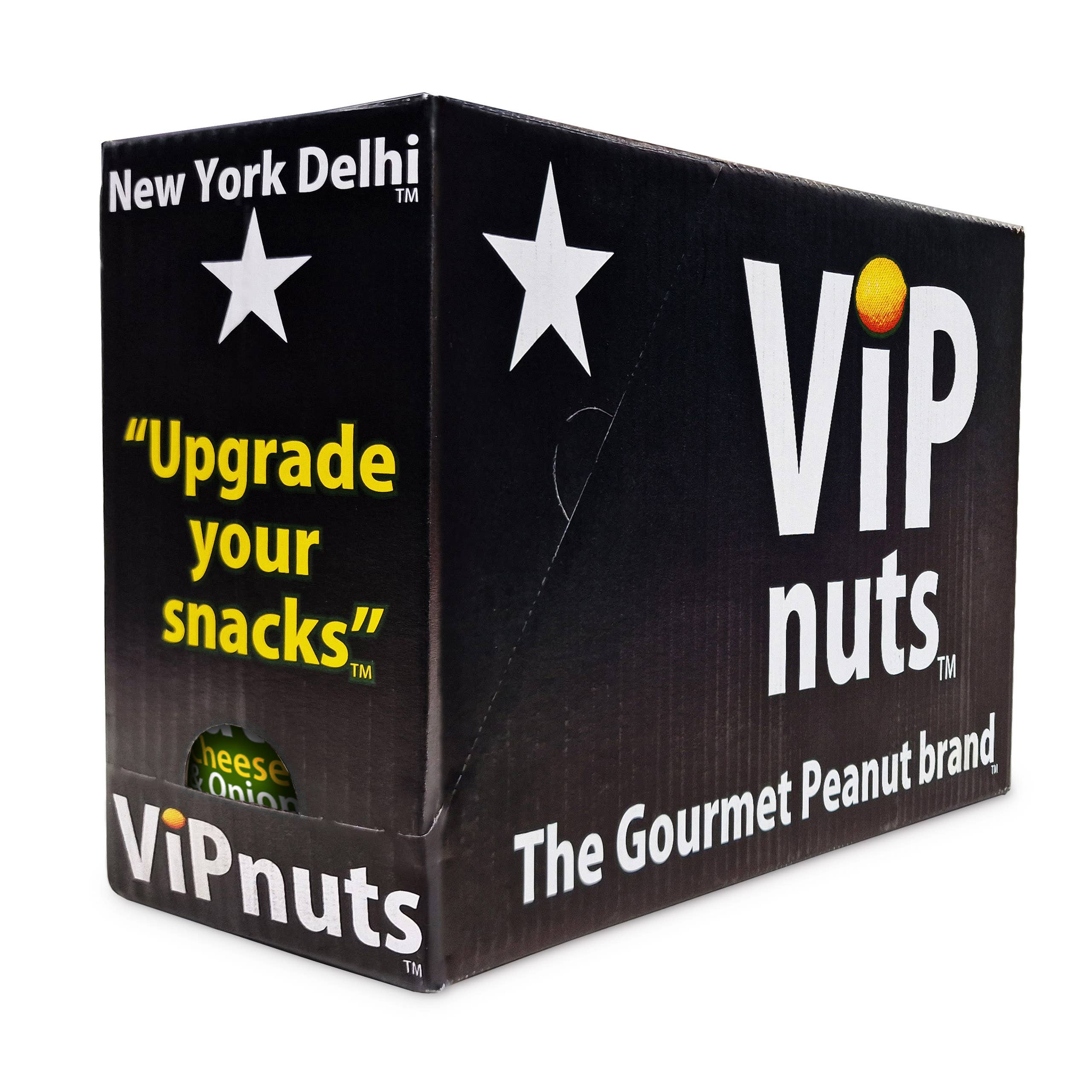 New York Delhi – wholesale Nuts – ViPnuts Cheese & Onion Flavoured Peanuts  63g3