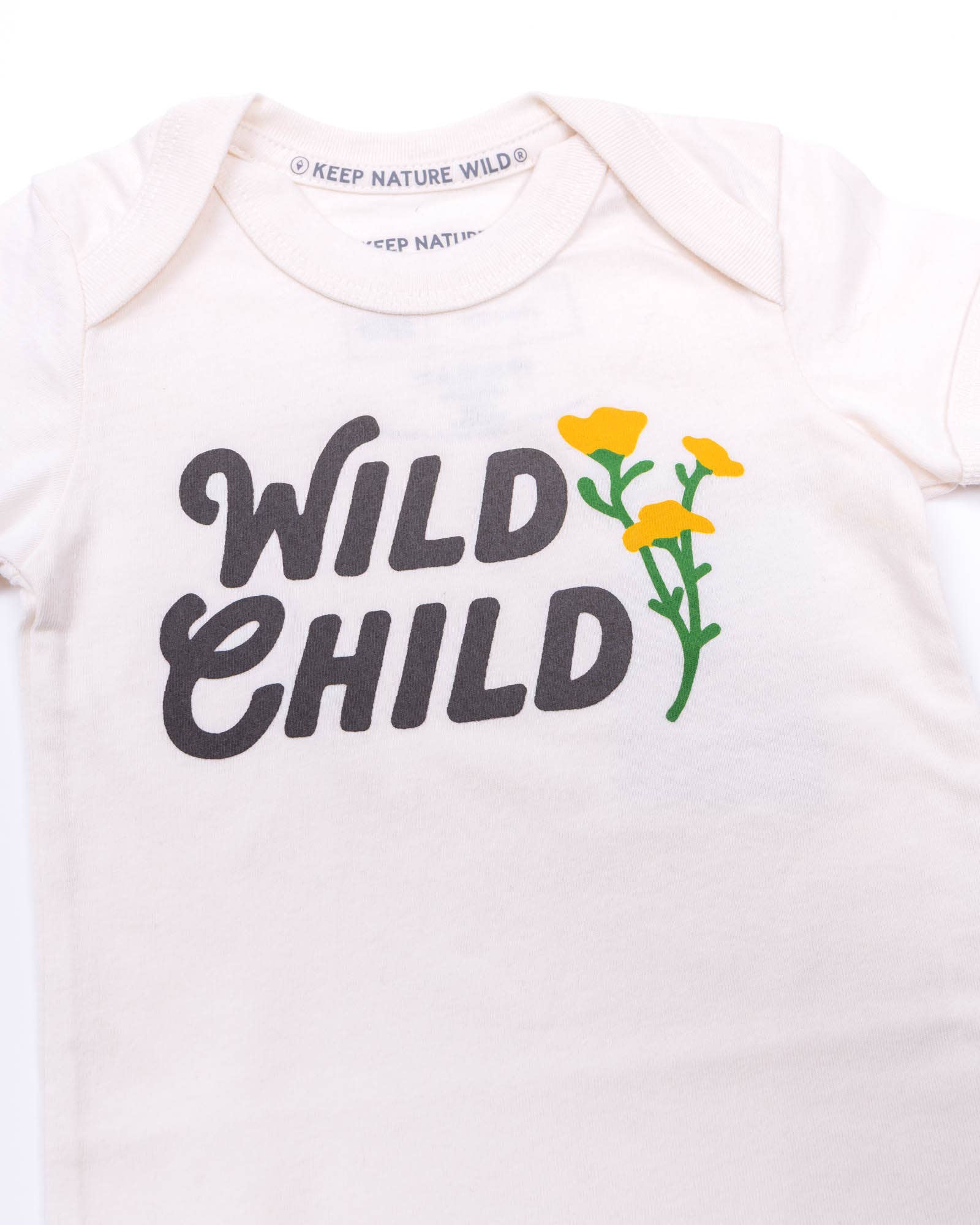 Keep Nature Wild - Wholesale Bodysuit (Non-Footed) - Baby - Wild Child Baby Bodysuit | Natural2