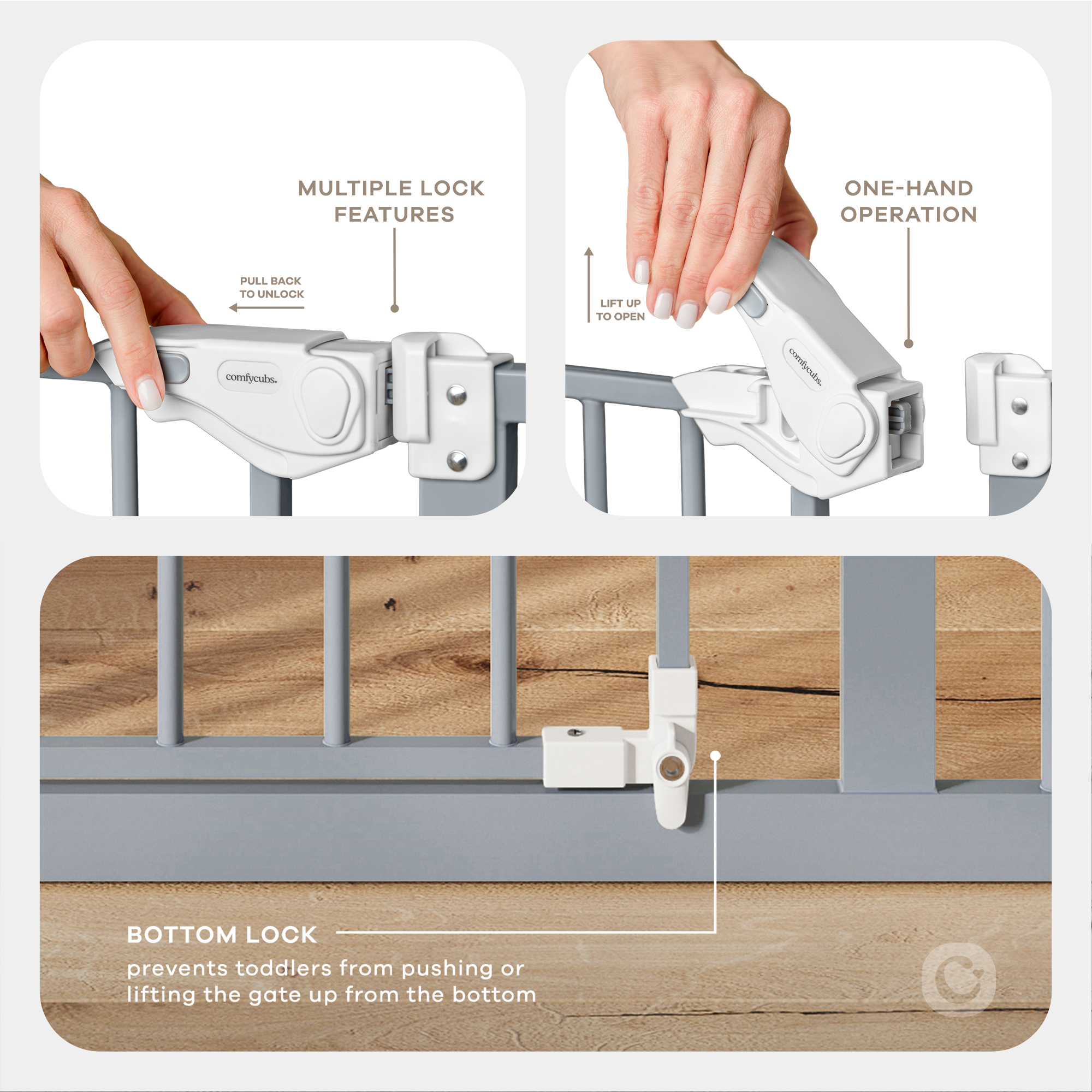 Comfy Cubs - Wholesale Pet Folding Gate - Dog - Baby Safety Gate by Comfy Cubs18