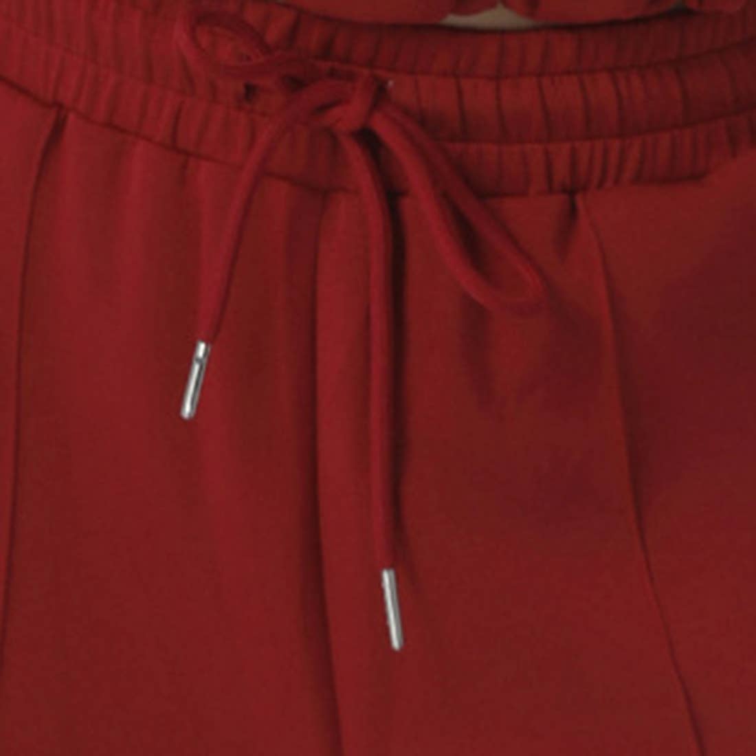 Sodalemon - Wholesale Activewear Set - Women's - Women Casual Sporty Set: Half Zip Pullover + Wide Leg Pants7