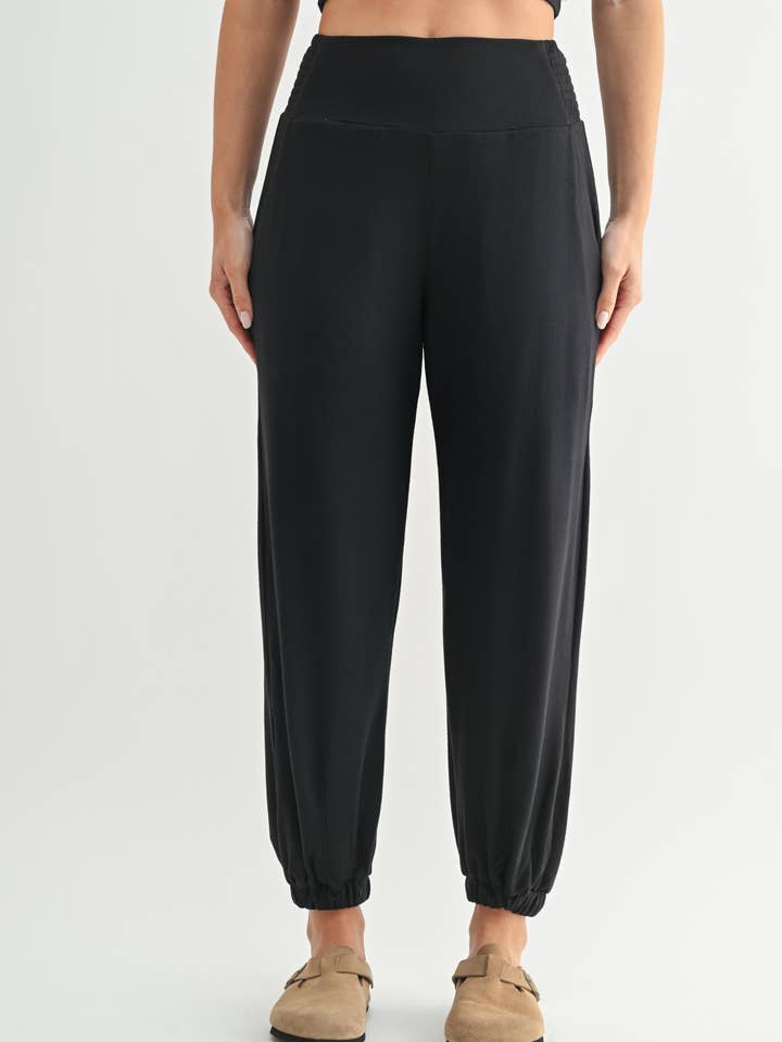 Mono B - Wholesale Lounge Sweatpants/Joggers - Women's - Brushed Hacci Lounge Jogger