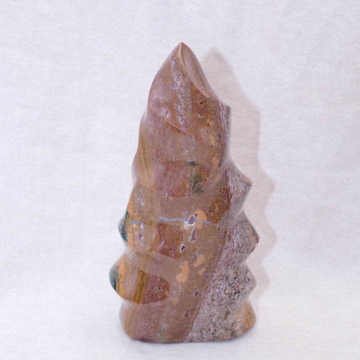 Tiny Rituals - Wholesale Spiritual Stone/Crystal - Ocean Jasper Flame - AAA Premium Quality44