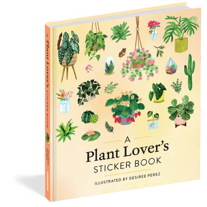 A Plant Lover's Sticker Book for wholesale by Hachette Book Group