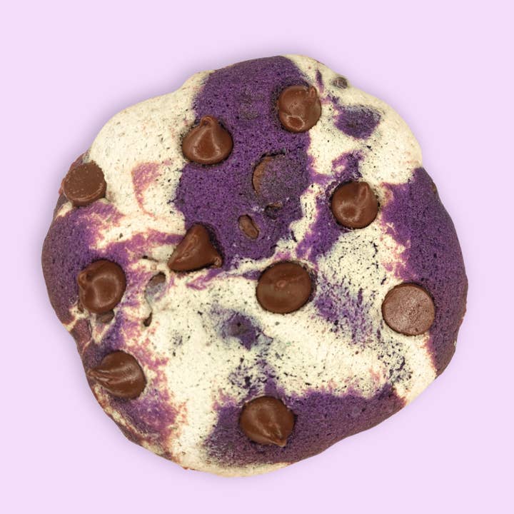Women's History Month Purple Cookies - 15 cookies per box for wholesale by Baked in Color