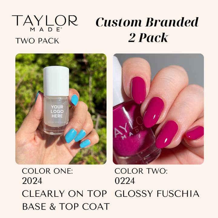 Taylor Made Polish - Vendita all'ingrosso Smalto per unghie - Smalto per unghie personalizzato: confezione da 2 a lunga tenuta + vegano + non tossico36