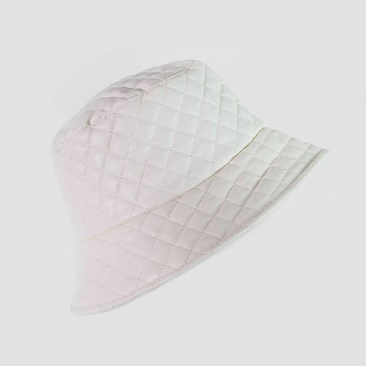 The House of Magsarili - Wholesale Bucket Hat - Women's - The Signature: Quilted Bucket Hat7