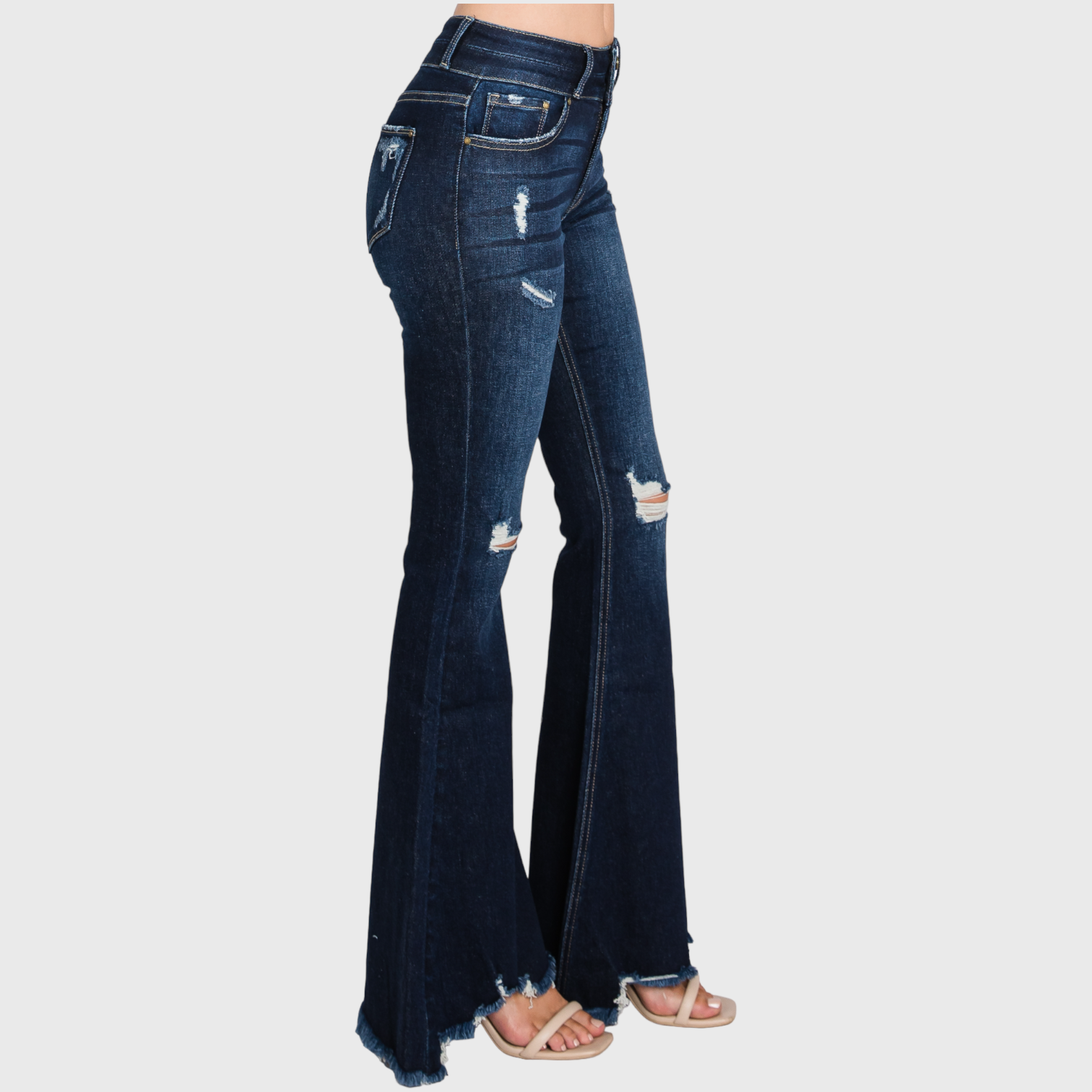 Petra153 - Wholesale Jeans - Women's - P301F-DK (OPEN PACK)2