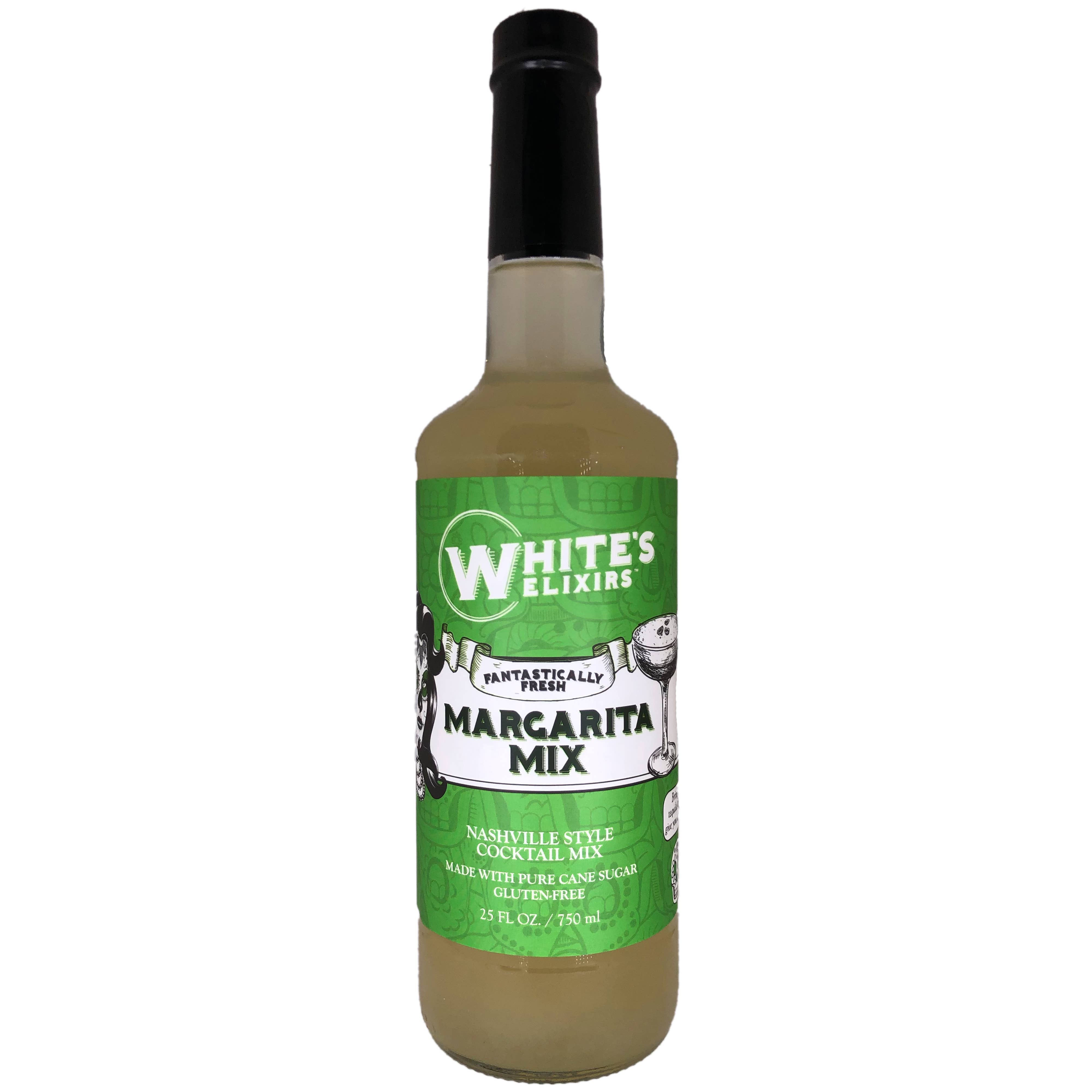 White's Elixirs - Wholesale Cocktail Mix/Syrup - White's Elixirs Fresh Margarita Cocktail Mix6