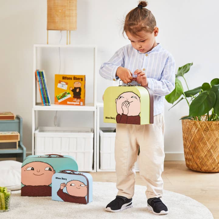 Barbo Toys - Wholesale Toy Set - Kids - Alfons Åberg 3 Suitcase Set5