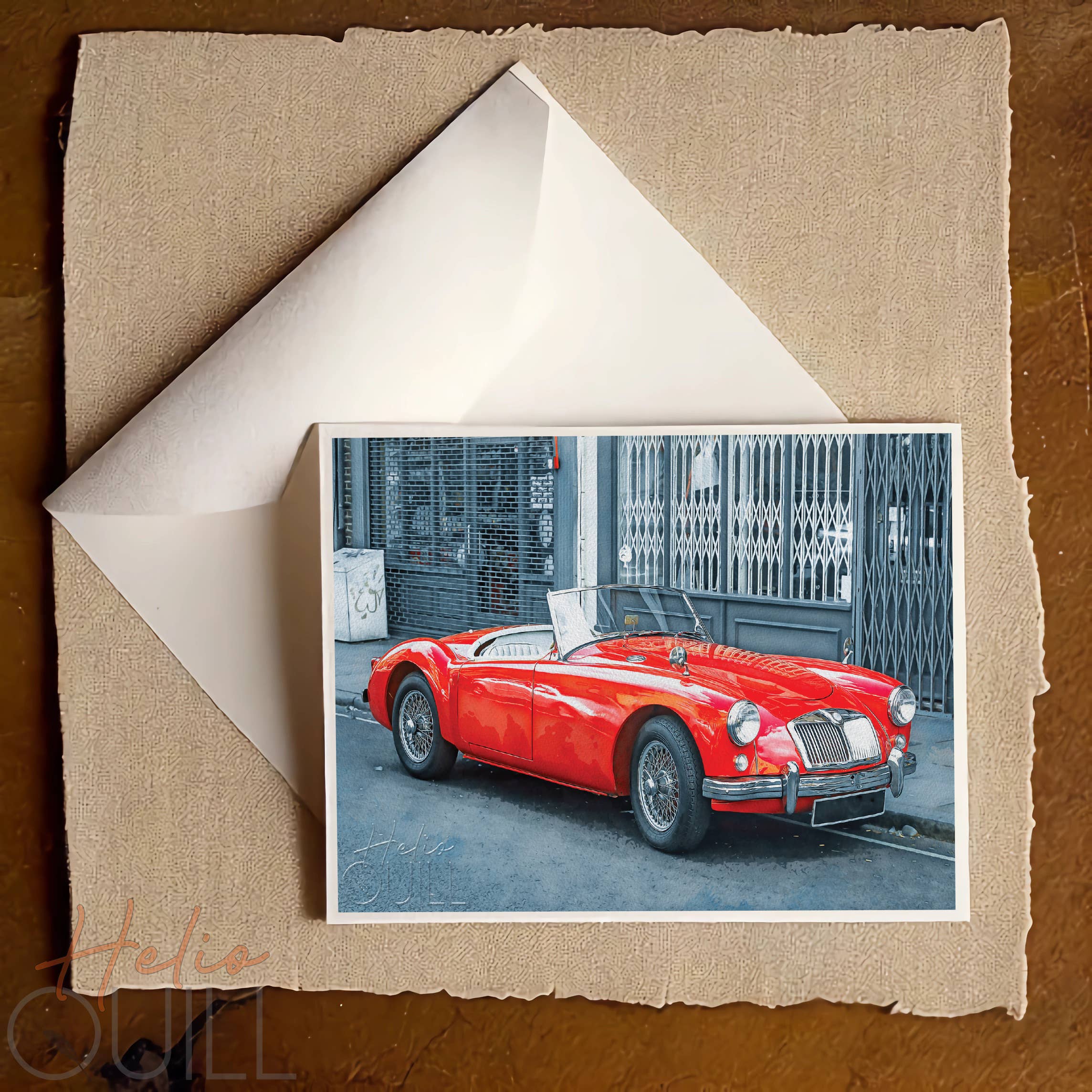 Helio Quill - Wholesale Everyday Greeting Card - Classic Cars and Trucks Greeting Card 12 Pack11
